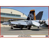 KIT MODELLINO AEREO STATICO HASEGAWA FA-18E SUPER HORNET VFA 27 ROYAL MACES 1/48