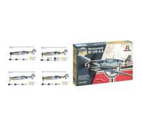 KIT MODELLINO AEREO STATICO ITALERI BF109 G-2/G-6 ACES MODELLISMO SCALA 1:72