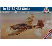 KIT MODELLINO AEREO STATICO ITALERI JU-87 B2/R2 STUKA MODELLISMO SCALA 1/72