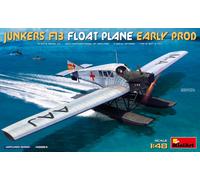 KIT MODELLINO AEREO STATICO MINIART JUNKERS F13 FLOAT PLANE EARLY PROD. 1:48