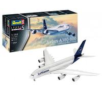 KIT MODELLINO AEREO STATICO REVELL AIRBUS A380-800 LUFTHANSA NEW LIVERY 1:144