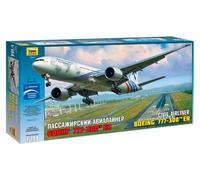 KIT MODELLINO AEREO STATICO ZVEZDA BOEING 777-300ER MODELLISMO SCALA 1/144