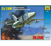 KIT MODELLINO AEREO STATICO ZVEZDA SU-24M SOVIET BOMBER MODELLISMO SCALA 1:72