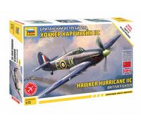 KIT MODELLINO AEREO ZVEZDA HAWKER HURRICANE MK II C MODELLISMO SCALA 1:72