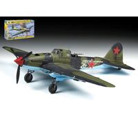 KIT MODELLINO AEREO ZVEZDA IL-2 STORMOVIK MOD. 1943 MODELLISMO SCALA 1:48
