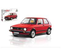 KIT MODELLINO AUTO ITALERI VW GOLF GTI RABBIT ROSSO MODELLISMO SCALA 1:24