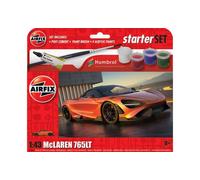KIT MODELLINO AUTO STATICO AIRFIX MCLAREN 765 SMALL STARTER SET SCALA 1:43