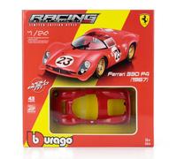 KIT MODELLINO AUTO STATICO BURAGO FERRARI 330 P4 WINNER 24H DAYTONA 1967 1/24