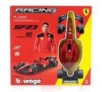 Ferrari SF-23 LECLERC #16 2023 Modellino F1 Kit Build Bburago 1/24 18-26851