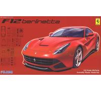 KIT MODELLINO AUTO STATICO FUJIMI FERRARI F12 BERLINETTA ROSSO SCALA 1:24
