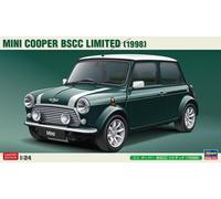 KIT MODELLINO AUTO STATICO HASEGAWA MINI COOPER BSCC 1998 MODELLISMO SCALA 1/24