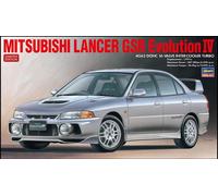 KIT MODELLINO AUTO STATICO HASEGAWA MITSUBISHI LANCER GSR EVO IV SCALA 1/24