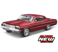 KIT MODELLINO AUTO STATICO MAISTO CHEVROLET IMPALA SS 1964 MODELLISMO SCALA 1:24