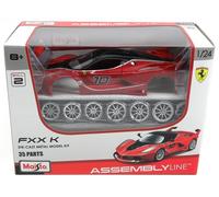KIT MODELLINO AUTO STATICO MAISTO FERRARI FXX-K ABU DHABI 2014 ROSSO SCALA 1/24