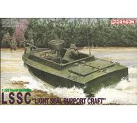 KIT MODELLINO BARCA MILITARE DRAGON LSSC LIGHT SEAL SUPPORT CRAFT 1:35