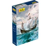 KIT MODELLINO BARCA NAVE CARAVELLA STATICO HELLER PINTA MODELLISMO SCALA 1:75