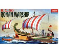 KIT MODELLINO BARCA NAVE STATICO ACADEMY ROMAN WAR SHIP MODELLISMO SCALA 1:72