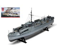 KIT MODELLINO BARCA NAVE STATICO AIRFIX GERMAN E-BOAT MODELLISMO SCALA 1:72