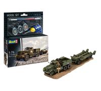 KIT MODELLINO CAMION REVELL MODEL SET M19 TANK TRANSPORTER SCALA 1:76