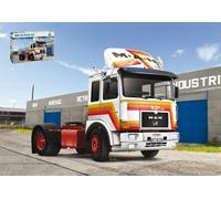KIT MODELLINO CAMION STATICO ITALERI MAN F8 19.321 4X2 MODELLISMO SCALA 1:24