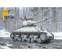 KIT MODELLINO CARRO ARMATO ITALERI M4A3 76MM WET SHERMAN MODELLISMO SCALA 1:35