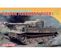 KIT MODELLINO DRAGON CARRO ARMATO SD.KFZ.181 PZ.KFPW.VI AUSF.E GRUPPE FEHR.TIGER