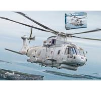 KIT MODELLINO ELICOTTERO STATICO ITALERI AW 101 MERLIN HM1 SCALA 1:72