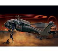 KIT MODELLINO ELICOTTERO STATICO ITALERI UH-60/MH-60 NERO HAWK SCALA 1:72