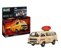 KIT MODELLINO FURGONE STATICO REVELL VW T3 BUS SURFER BOY PIZZA STRANGER THINGS