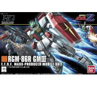 Kit modellino in plastica colorata BANDAI HG ZZ Gundam 1/144 RGM-86R GM III HGUC
