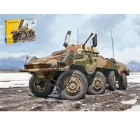 KIT MODELLINO MILITARE ITALERI CARRO ARMATO SD.KFZ 234/1 MODELLISMO SCALA 1:35