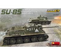 KIT MODELLINO MILITARE MINIART CARRO ARMATO SU-85 EARLY PRODUCTION 1944 1:35