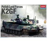 KIT MODELLINO MILITARE STATICO ACADEMY CARRO ARMATO POLISH LAND FORCES K2GF 1:35