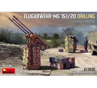 KIT MODELLINO MILITARE STATICO MINIART FLUGABWEHR-MG 151/20 DRILLING SCALA 1:35