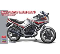 KIT MODELLINO MOTO STATICO HASEGAWA HONDA VT250F MC08 1984 SILVER SCALA 1:12