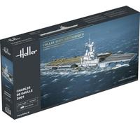 KIT MODELLINO NAVE STATICO HELLER CHARLES DE GAULLE MODELLISMO SCALA 1:400