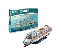 KIT MODELLINO NAVE STATICO REVELL AIDA BLU SOL MAR STELLA CIVIL SHIPS 1:400