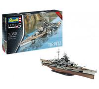 KIT MODELLINO NAVE STATICO REVELL BATTLESHIP TIRPITZ MODELLISMO SCALA 1:350