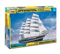 KIT MODELLINO NAVE STATICO ZVEZDA KRUSENSTERN SAILING SHIP SCALA 1:200