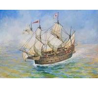KIT MODELLINO NAVE STATICO ZVEZDA SPANISH SHIP SAN MARTIN MODELLISMO SCALA 1/350