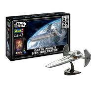KIT MODELLINO SPAZIALE REVELL GIFT SET EPISODE 1 25° DARTH MAUL'S SITH 1/120