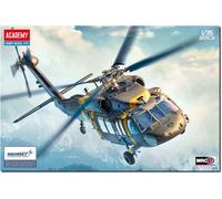 KIT MODELLINO STATICO ACADEMY ELICOTTERO UH-60M NERO HAWK MODELLISMO SCALA 1:35