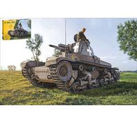 KIT MODELLINO VEICOLO MILITARE CARRO ARMATO ITALERI PZ.KPFW.35 T SCALA 1/72