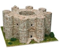 KIT MODELLISMO AEDES EDIFICIO CASTEL DEL MONTE ANDRIA SEC.XII 9300 PEZZI 1:150