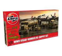 KIT MODELLISMO AEREO STATICO AIRFIX WWII USAAF BOMBER RE-SUPPLY SET SCALA 1:72