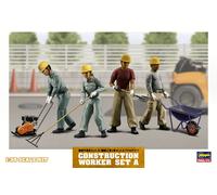KIT MODELLISMO DIORAMI HASEGAWA CONSTRUCTION WORKER SET A SCALA 1:35