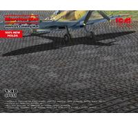KIT MODELLISMO DIORAMI ICM MARSTON MAT WWII US LANDING NEW MOULDS SCALA 1/48