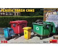 KIT MODELLISMO DIORAMI MINIART PLASTIC TRASH CANS SCALA 1:35