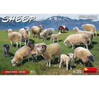KIT MODELLISMO DIORAMI MINIART SHEEP SCALA 1:35