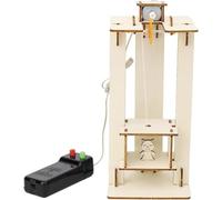 Kit modello ascensore elettrico Esperimento di fisica meccanica | Set di assemblaggio puzzle STEAM Materiale didattico educativo for la fiera della scienza in aula homeschool